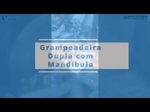 Grampeadeira Pneumática embalando água